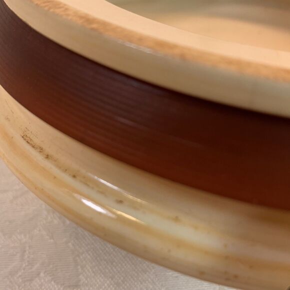 Hen Strawberry Rim 2 1/2 Quart Storage Jar Farm House Kitchen Country Crock Home - Picture 7 of 7